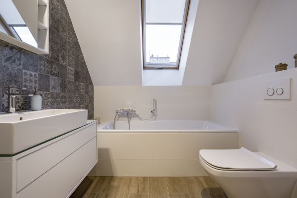 Attic Bathroom Construction in Sandy